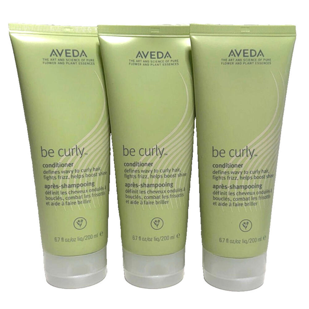 3 X Aveda Be Curly Conditioner 6.7oz/200ml each NEW